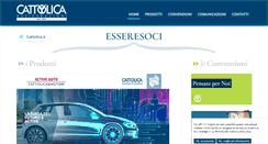 Desktop Screenshot of cattolicasoci.it